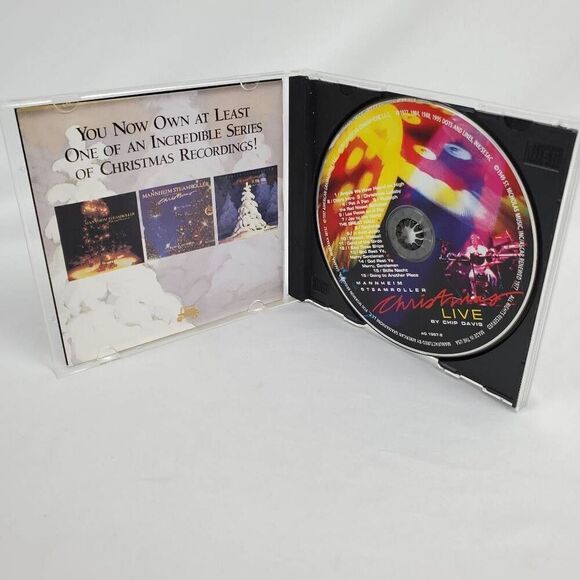 ΜΑΝΝΗΕΙΜ STEAMROLLER: Christmas LIVE BY CHIP DAVIS [1997, CD] - Picture 4 of 5
